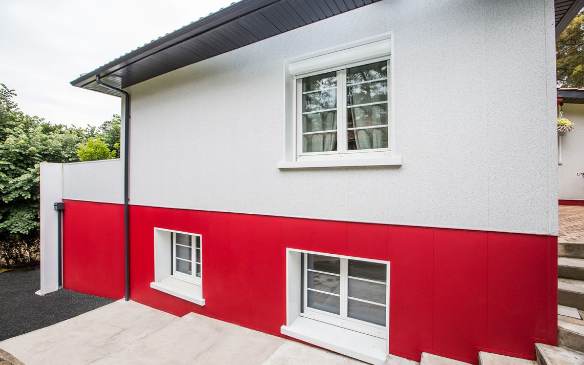 Rénovation thermique et exthétique d'une maison basque